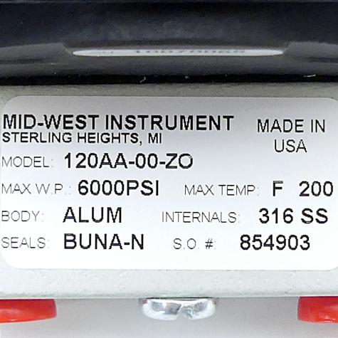 Differenzdruckmessgerät Model 120  Neu