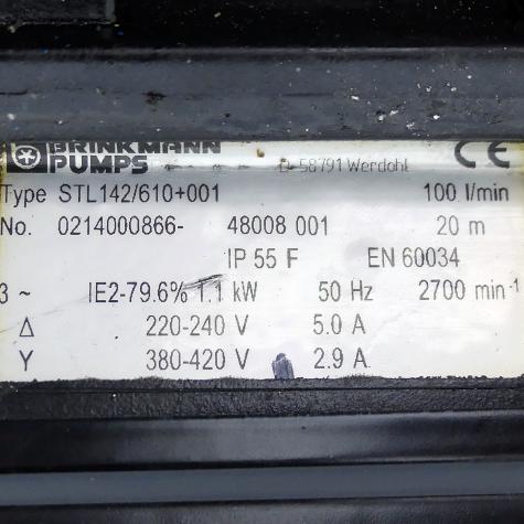 Tauchpumpe SLT142/610+001 Gebraucht