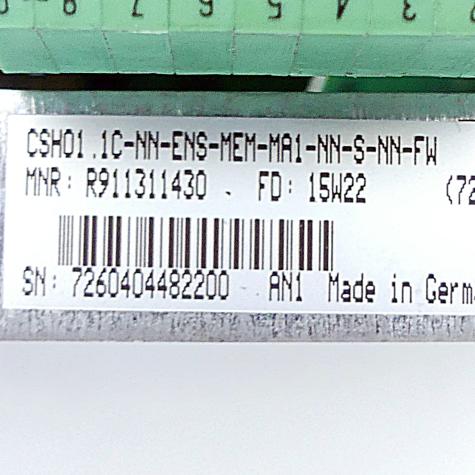 Control unit CSHO1.1C-NN-ENS-MEM-MA1-NN-S-NN-FW Used