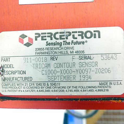 TRICAM CONTOUR SENSOR TRICAM CONTOUR SENSOR Used