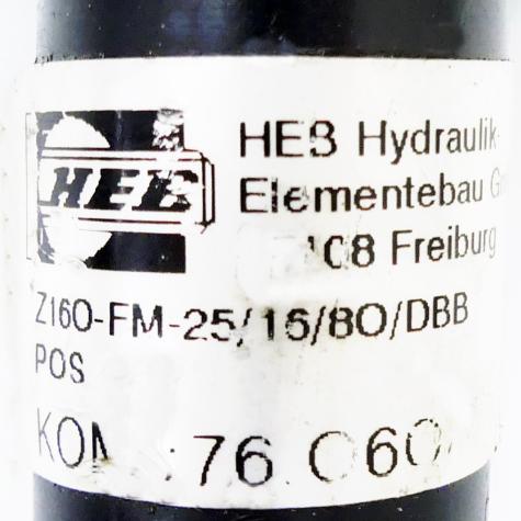 Hydraulic cylinder HEB 76.060 1 Used