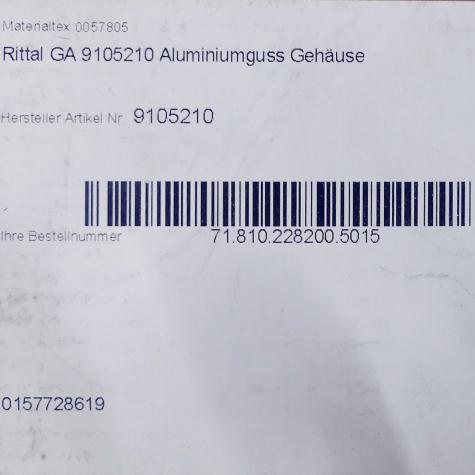 Aluminiumguss-Gehäuse  Neu OVP