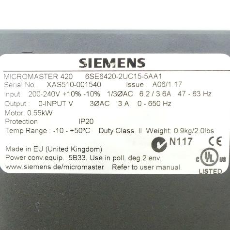 Micromaster 420  Gebraucht