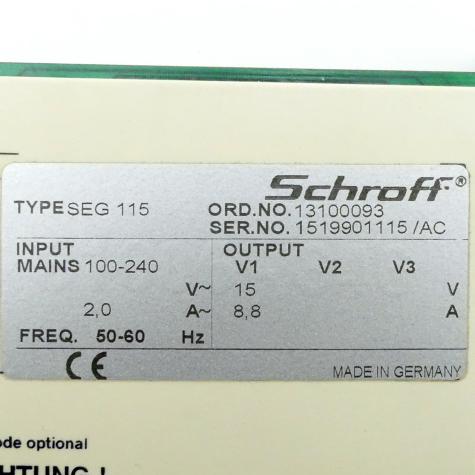 Power supply SEG 115 Used