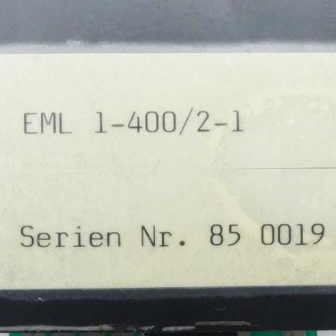 Measuring amplifier EML1 Used