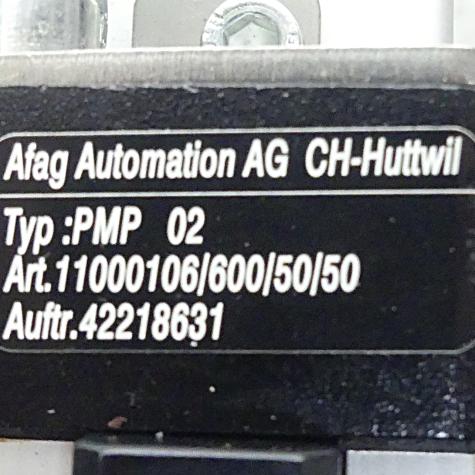 Pneumatic linear actuator PMP 02 New