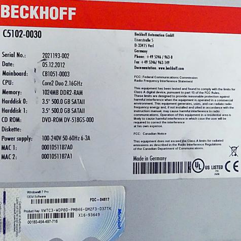 Industrie-PC  Gebraucht