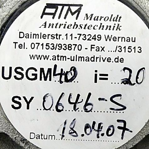 Schneckengetriebe  Gebraucht