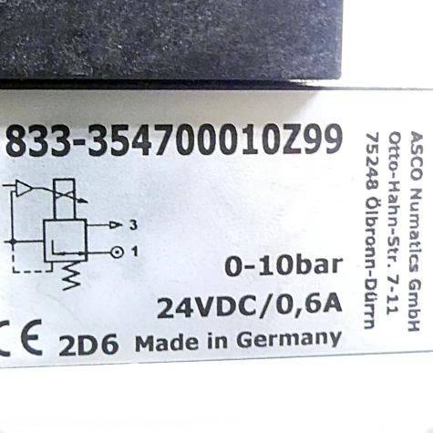 Proportional valve  Used