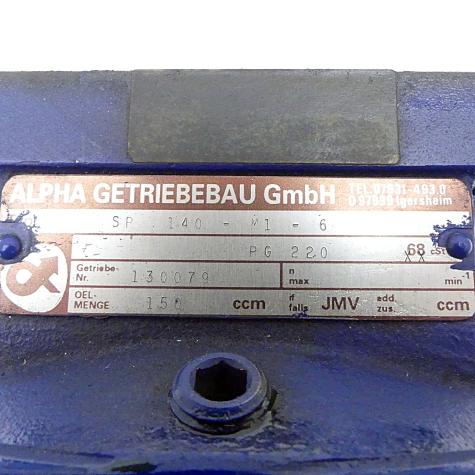 Gearbox SP.140-M1-6 Used