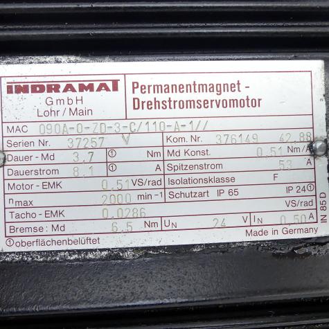 Servo motor  Used