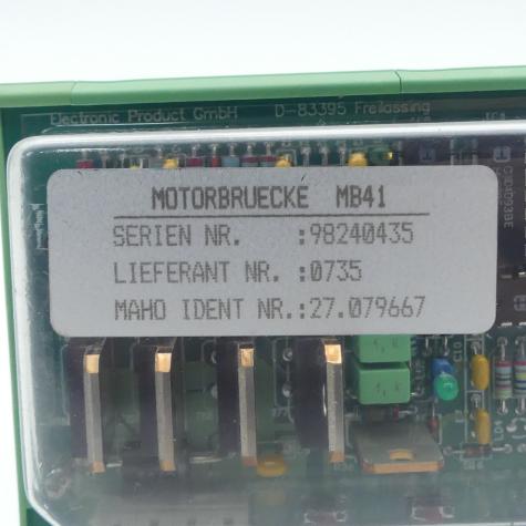 Motorbrücke MB41 Gebraucht