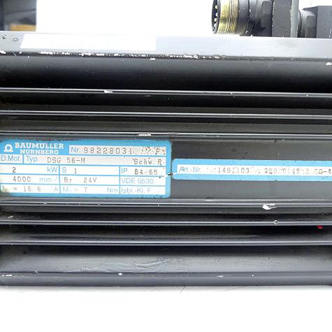 Servo motor DSG 56-M Used