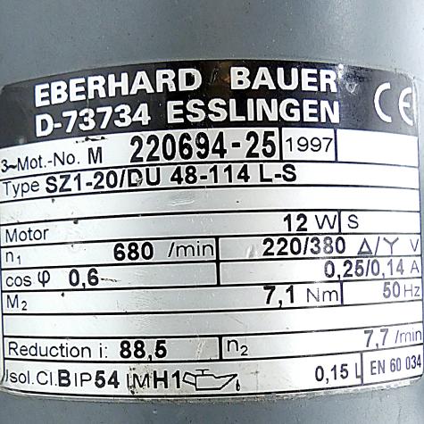Getriebemotor  Gebraucht