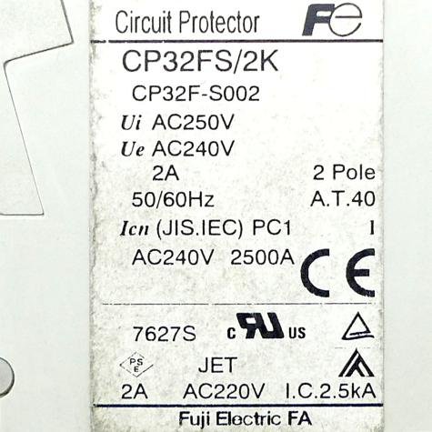 Leitungsschutzschalter CP32FS/2K Gebraucht