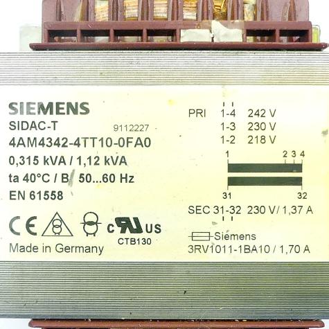 Transformator SIDAC-T Used