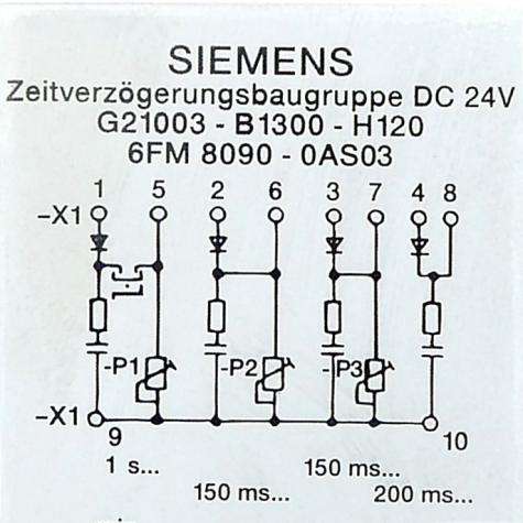 Time Delay Module G21003-B1300-H120 Used
