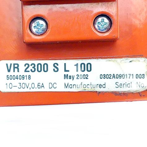 Code Reader VR2300SL100 VR 2300 S L 100 Used