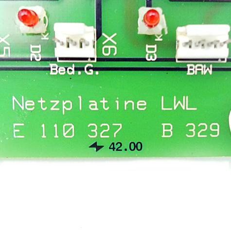 Power supply board LWL LWL  