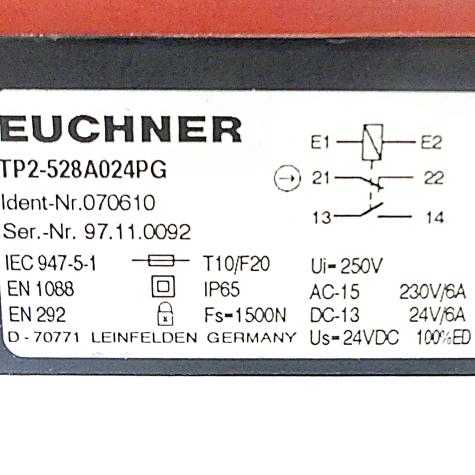 Safety switch TP2-528A024PG Used
