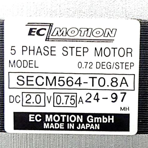 SIZE60 5-phase stepper motor 0.72° 0.42Nm Strands: 10 0.75A Front shaft: 8mm  New FS