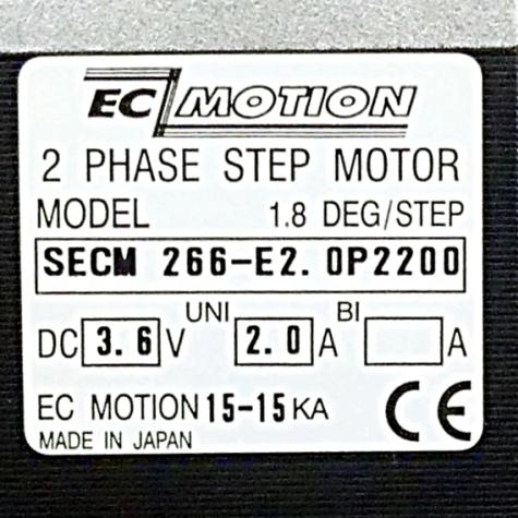 NEMA23 2-phase stepper motor 1.8° 0.9Nm Strands: 8 2.0A Front shaft: 6.35mm Encoder line driver  New FS