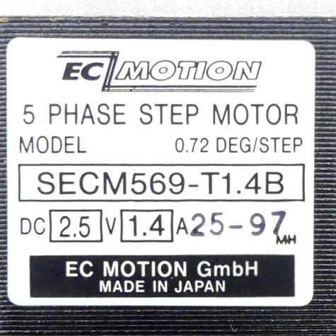 SIZE60 5-phase stepper motor 0.72° 1.66Nm Strands: 10 1.4A 2 shaft ends: 8mm  New FS