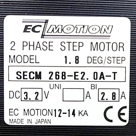 NEMA23 2-Phasen-Schrittmotor 1.8° 1.35Nm Anschlußkasten 2.0A Frontwelle:6.35mm  Neu OVP
