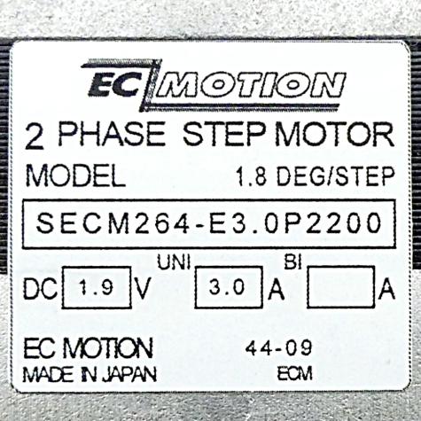 NEMA23 2-phase stepper motor 1.8° 0.39Nm Strands: 8 3.0A Front shaft: 6.35mm Encoder line driver  New FS