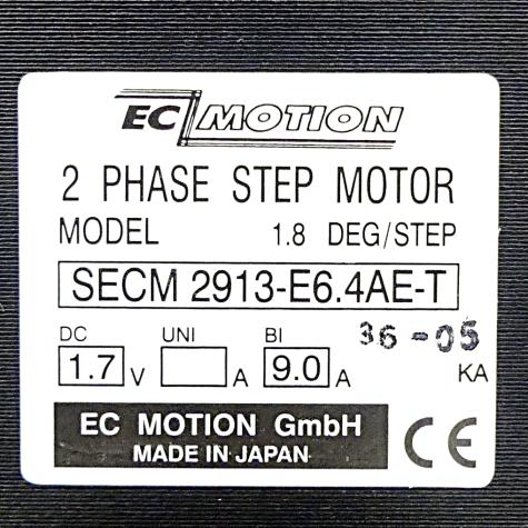 NEMA34 2-Phasen-Schrittmotor 1.8° 7.2Nm Anschlußkasten 6.4A Frontwelle:14mm  Neu OVP