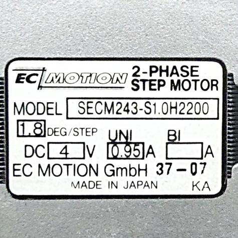 NEMA17 2-Phasen-Schrittmotor 1.8° 0.16Nm Litzen:6 0.95A Frontwelle:5mm Encoder TTL  Neu OVP