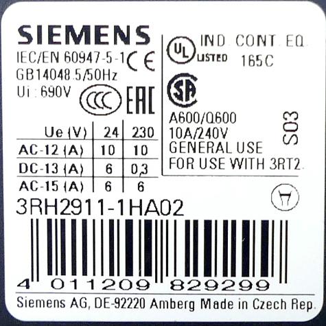 auxiliary switch  New FS