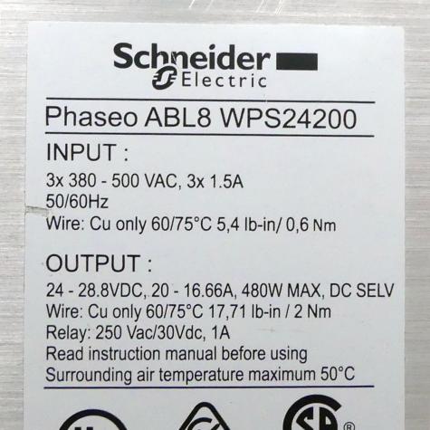 Power Supply Phaseo  Used
