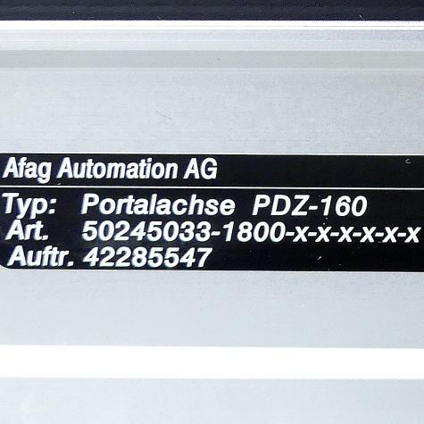 Portalachse PDZ-160 Neu