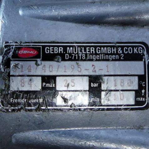Angle seat valve  Used