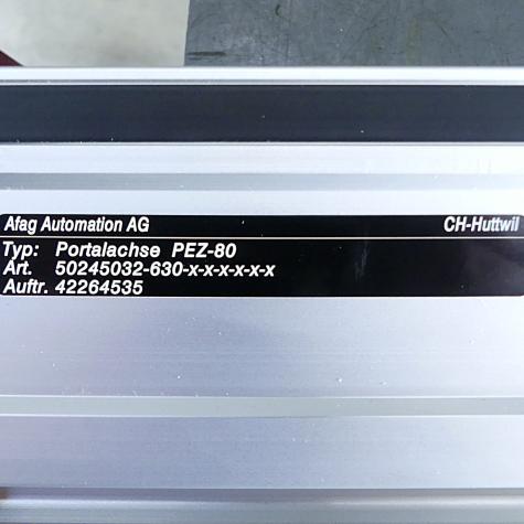 Portalachse PEZ-80 Neu
