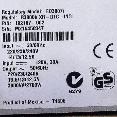  R3000h XR-DTC-INTL New open Box