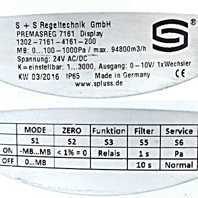 Volume flow meter  Used