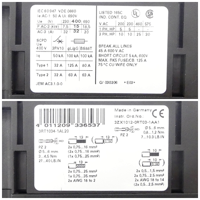 Leistungsschütz  Neuwertig