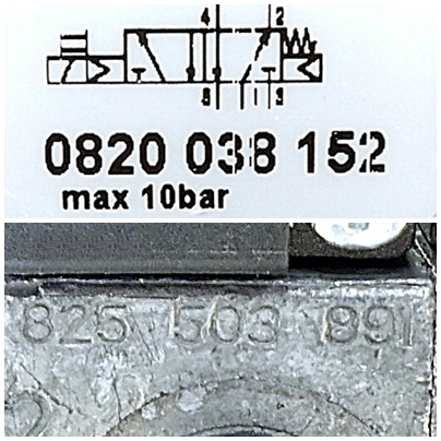 Valve cluster with 5/2-directional control valve  Used