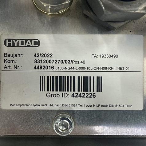 hydraulic unit 4242226  New