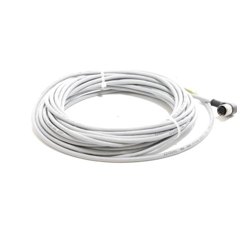 Connection cable with angled M12 plug connector C-M12F08-08X025PU10,0-MA-113189 New FS