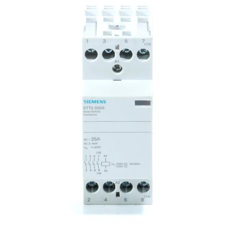 Insta-Schütz mit 4 Schließern Kontakt für AC 230V  Gebraucht