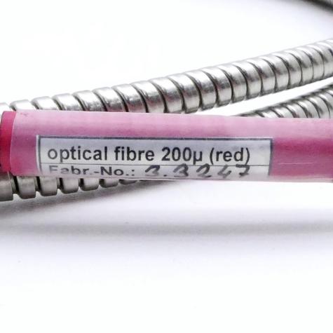 Lichtwellenleiter 1,5 m Typ rot  Neu OVP