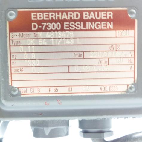 Gearmotor DK 54 1T/143 L Used