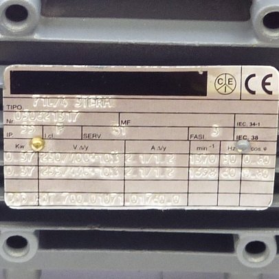 Gearmotor 71L/4 3TERM. New