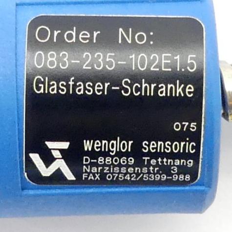 Glasfaserlichtleitkabel Schrankenprinzip  