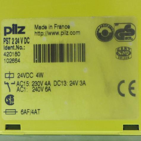 Safety Relay PST 2 24 V DC New FS