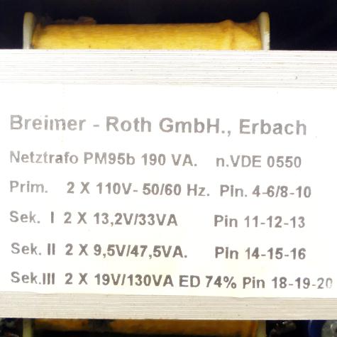 Mains transformer  Used