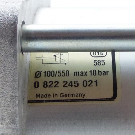 Kompaktzylinder 100 x 550  Neu